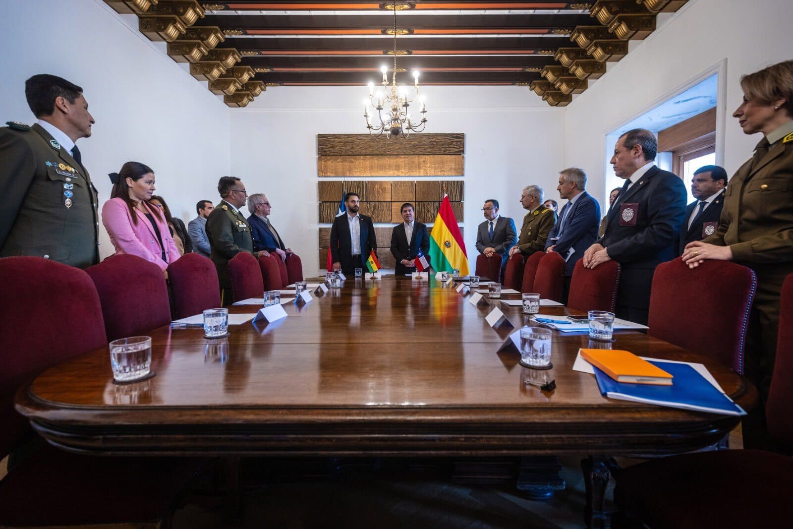 Reunión en La Moneda