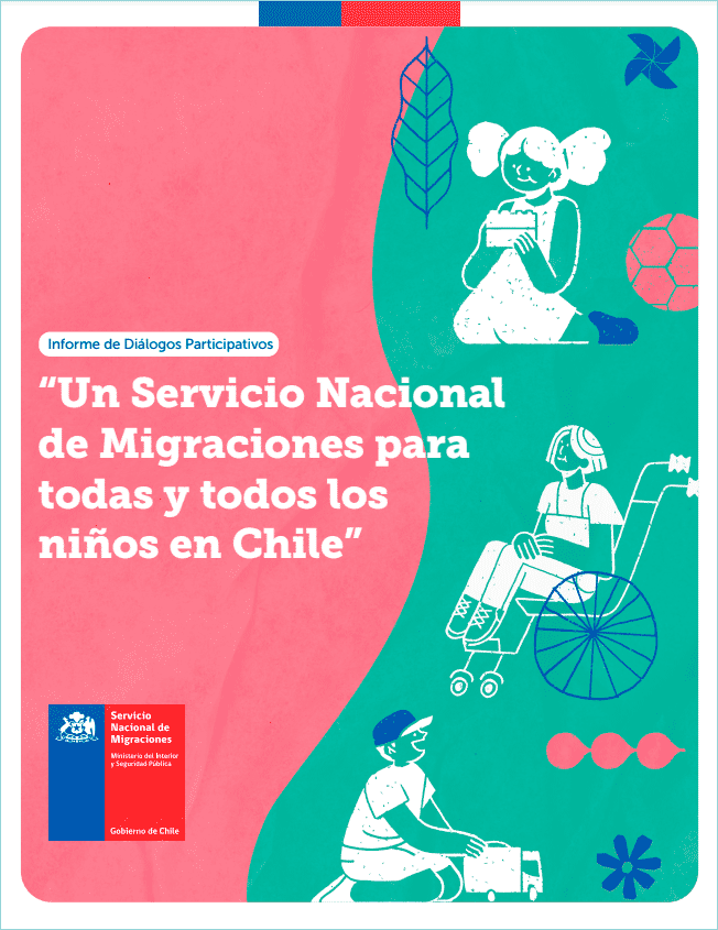 Portada Informe del diálogo participativo sobre Niñez - 2023