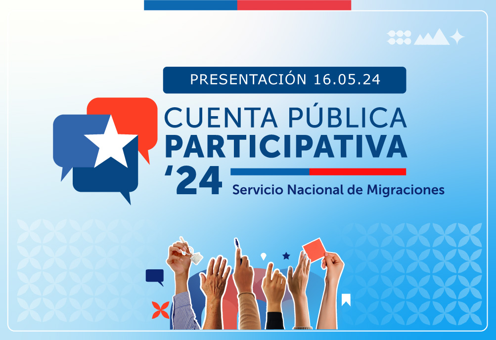 Presentación Cuenta Pública Participativa del SERMIG, realizada el 16 de mayo de 2024