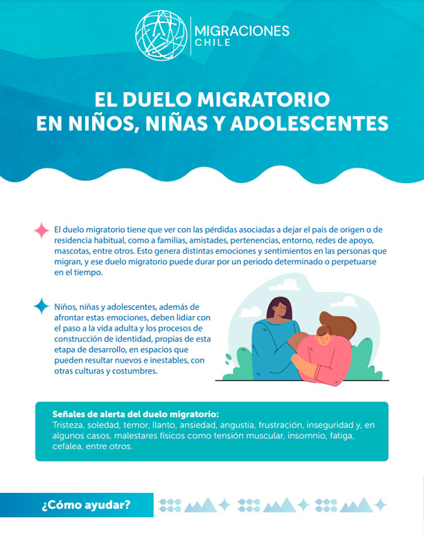 El duelo migratorio en niños, niñas y adolescentes