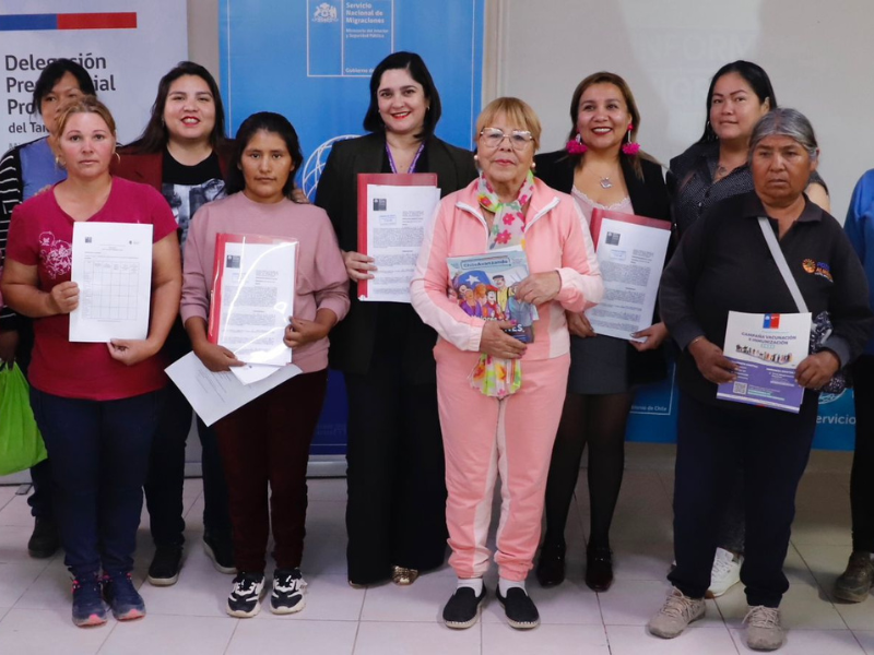 Mujeres migrantes reciben nuevo protocolo de atención