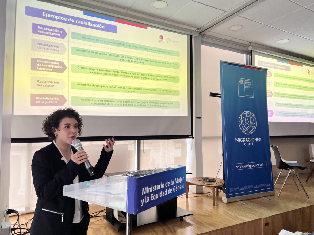 Victoria Arratia, Encargada Unidad de Género y Diversidades SERMIG