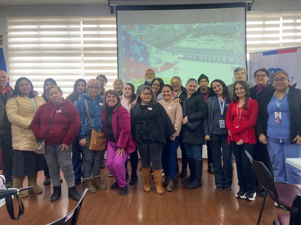 Asistentes Jornadas “Apoya Mujer Migrante” Cauquenes