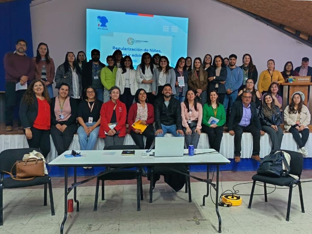 Asistentes a jornada de NNA